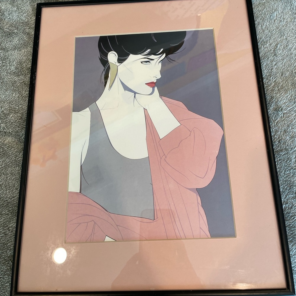 Patrick Nagel Commemorative Print #10 Print